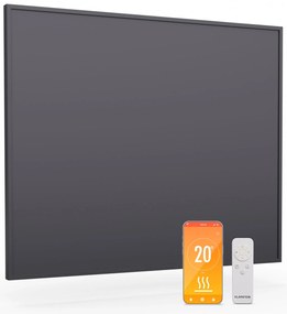 Klarstein Wonderwall Smart Инфрачервен отоплител, 60x60см, Апликация, 360W, Седмичен таймер, IP24
