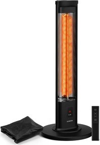 Klarstein BlazeTower инфрачервена отоплителна стойка | 2000 W | 15 м² | Мощна | 101 см x 40 см
