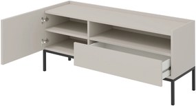 ТВ шкаф Como 1D1SZ-Естествено дърво-Черен