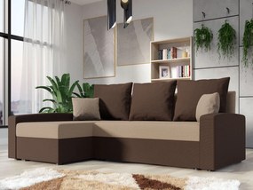 Ъглов диван Chievo-Brown