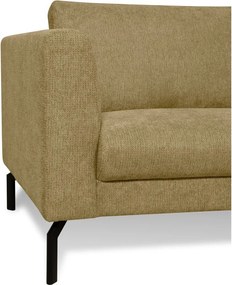 Ъглов диван в цвят горчица (десен ъгъл) Gomero – Scandic