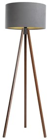 Подова лампа STANDART 1xE27/60W/230V сива/венге