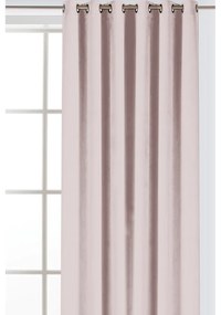 Светлорозова затъмняваща завеса 140x175 cm Velto – Filumi
