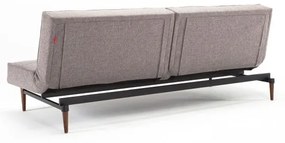 Сив диван-легло с дървена основа Innovation Splitback Mixed Dance Grey