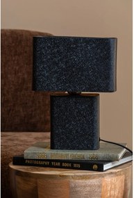 Черна метална настолна лампа (височина 33 cm) Boaz Recto – Leitmotiv