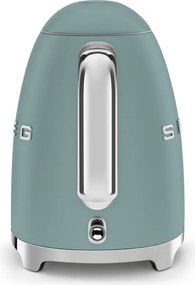 Електрическа кана SMEG KLF03EGMEU, 2400 W, 1.7 л, 360° основа, Матово покритие, Изумрудено зелено