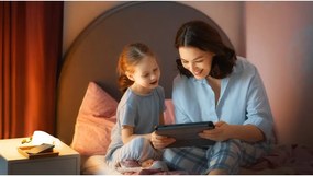 Бяла детска нощна лампа Lesley – Fischer &amp; Honsel