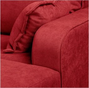 Червен ъглов диван (десен ъгъл) Beata - Ropez