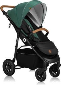 Lionelo - спортна бебешка количка NATT изумрудено зелено