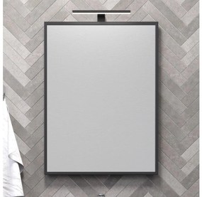 BATH DELUXE 01-060-05-02-00 - Огледало за баня BORGSTED 60x80 см черен