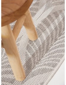 Пътека за открито и закрито в цвят слонова кост и сиво 80x250 cm Duet Liora – NORTHRUGS