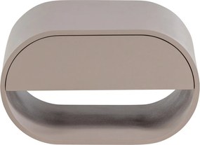 Сиво-бежов на няколко нива стенен рафт 39 cm Momo – WOOOD