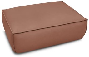 Тъмнокафява табуретка от изкуствена кожа Boheme – Bobochic Paris