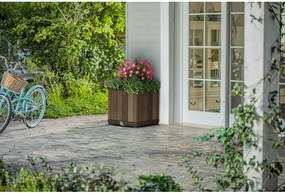 Пластмасова самополиваща се саксия за цветя Deco Square – Keter