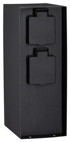Paulmann 94314 - Екстериорна колона с контакти и таймер 2Z SCHUKO