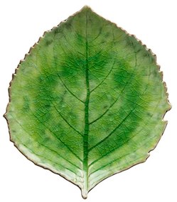 Зелена керамична чиния , 19 x 22 cm Riviera - Costa Nova