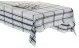 Покривка за маса и салфетки DKD Home Decor Бежов Син Памук (250 x 150 x 0,5 cm)