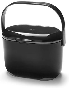 Черен контейнер за компостируеми отпадъци 2,5 л - Addis