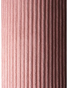 Розов детски пуф от рипсено кадифе Square – Wigiwama