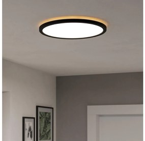 Eglo 901439 - LED Лампа за баня ROVITO 18,5W/230V Ø 38,9 см IP44 черен