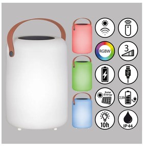 LED преносимо външно осветително тяло с дистанционно управление с USB ø 14 cm Orno – Fischer &amp; Honsel