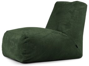 Зелен пуф от рипсено кадифе Tube – SLOWDOWN