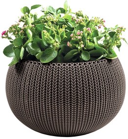 Пластмасова висяща стенна саксия за цветя ø 36 cm Cozy – Keter