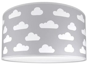 Детскo Лампа за таван CLOUDS GREY 2xE27/60W/230V сива