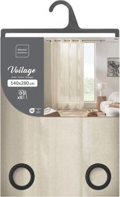 Кремаво перде 140x280 cm Sanya – douceur d'intérieur
