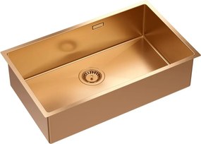Стоманена мивка ANTHONY 80 COPPER