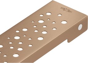 Mexen Flat M12 маскировка за линейно оттичане 60 см. матирано мед - 1C21060