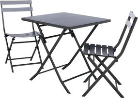 Градинска квадратна маса Hesperide Greensboro,70x70x71 cm - Графит