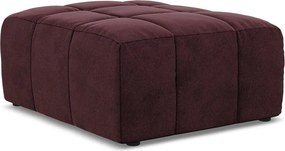 Бордо кадифена табуретка Aloha – Makamii