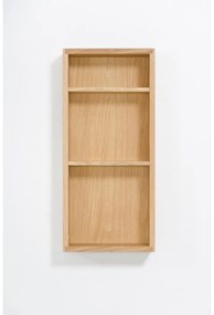 Стенен рафт за баня от дъбова дървесина Slimline - Wireworks