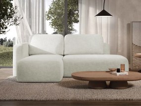 Ъглов диван Cozy-Екрю-Ляв