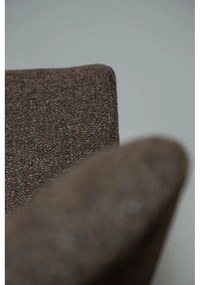 Кафяв тапициран бар стол (височина на седалката 67,5 cm) Glam – DAN-FORM Denmark