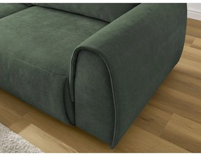 Тъмнозелен ъглов диван Aden – Bobochic Paris