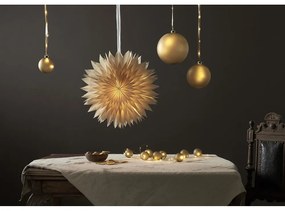 Светлинна декорация с коледен мотив в златист цвят ø 6 см Bliss - Star Trading
