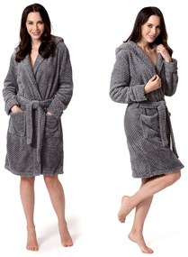 Дамски халат DIAMOND Grey S/M