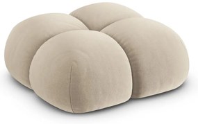 Бежова кадифена табуретка Loretto – Cosmopolitan Design