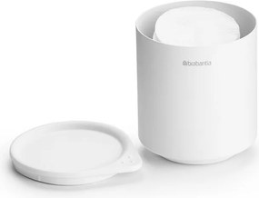 Кутия за аксесоари за баня Brabantia MindSet Mineral 1005687, Противоплъзгаща основа, Минерално покритие, Бял