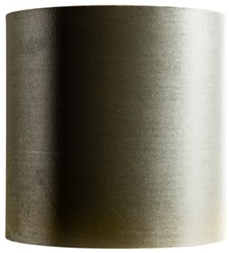 Кадифена абажура зелена със златно покритие 40/40/40