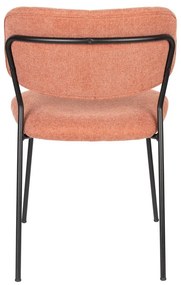 Трапезни столове в цвят сьомга в комплект от 2 броя Jolien - White Label