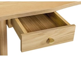 Работна маса от декор от дъб 70x140 cm Nice – Woodman