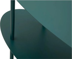 Тюркоазена метална конзолна маса 34x118 cm Saturn – Mauro Ferretti