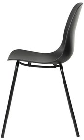 Черен трапезен стол Whitby - Unique Furniture