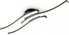 LED таванно осветително тяло 3xLED/6W/230V 2700K черно