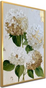 Печатна картина с включена рамка 60x90 cm Hydrangea – Styler