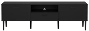 Черна маса за телевизор 177x57 cm Media - Tvilum