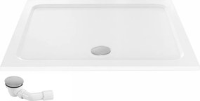 Корито за душ кабина-акрилно Rea Belmond White 80x100